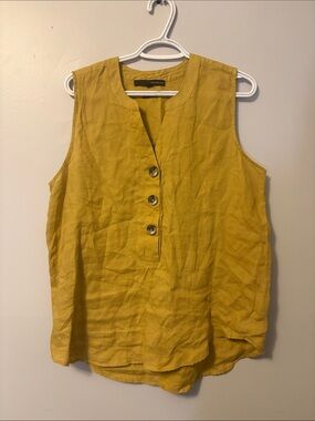 Harve Benard mustard yellow tank